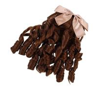 MUSISALY Parrucca Retro Coda Cavallo Riccia Estensione Donna Accessorio Festa Matrimonio Cosplay