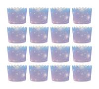 MUSISALY Pirottini per Muffin Resistenti e Antiaderenti 100 Sfumata per Feste e Shower Dolci e Piccoli Cupcake