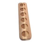 MUSISALY Portauova Legno Vassoio Per Uova Con Scomparti Design Creativo Per Conservazione Uova Stabile e Sicuro Per Cucina Porta Legno Massello Antisfondamento