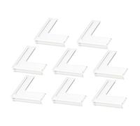 MUSISALY Protezione Angolare Per Finestre e Mobili 8 Pezzi Copri Angoli Di Sicurezza in Silicone Antiurto Per Ragazzo Ragazza Paraspigoli Trasparente Per Casa e Ufficio