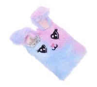 MUSISALY Quaderno Soffice a Forma Di Coniglio in Peluche, Diario Multifunzione Portatile Per Ragazze, Taccuino Compatto Per Uso Quotidiano in Ufficio, Scuola e Casa