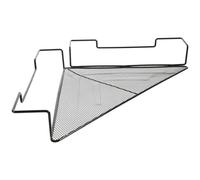 MUSISALY Scaffale Angolare per Piante in Ferro Nero Supporto Porta Vaso Balcone Stabile e Resistente Mensola per Fiori da Interno ed Esterno Organizzatore Pratico per Piante e Fioriere