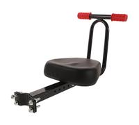 MUSISALY Seggiolino per Bici Bambini Cuscino Ispessito e Schienale Morbido, Accessorio Sicuro per Mountain Bike ed E-Bike, Installazione Anteriore Facile per Trasporto Bambini in Città