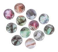 MUSISALY Set 12 Barattoli per Candele in Metallo Coperchio Contenitori per Candele Fai da Te per Aromaterapia Barattoli di Latta Rotondi e Decorazioni Casa Stile Casuale