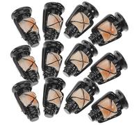 MUSISALY Set 12 Pezzi Lanterne a Cherosene in Miniatura per Casa delle Bambole Decorazioni Luminose Piccole per Micro Paesaggi Accessori per Arredamento Artigianale e Fai da Te