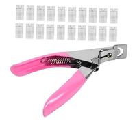 MUSISALY Set 21 Pezzi Pinze e Tagliaunghie per Unghie Strumenti per Nail Art e Manicure Portatili per Estensione Unghie Adatti per e Te