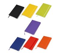 MUSISALY Set 7 Quaderni A6 Taccuini Compatti e Pagine a Righe con Copertina in Pu con Elastico e Annotazioni Efficienti per Studenti Durante Riunioni e Compiti