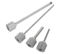 MUSISALY Set di 4 Ugelli per Decorazione in Acciaio Inossidabile Argento, Accessori per Pasticceria Punta per Crema, Dimensione Standard e Alta Durabilità per Baking