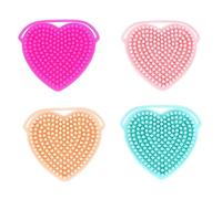 MUSISALY Spazzola Pulizia Del Viso in Silicone Spazzola Per Massaggio Del Viso Set Di 4 Spazzole Per Uso Domestico