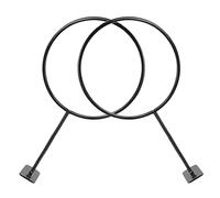 MUSISALY Supporto da Parete in Metallo Nero per Palloni Sportivi Set 2 Pezzi Organizer Multifunzionale per Basket Calcio Rugby e Pallavolo Salvaspazio per Uso Interno ed Esterno