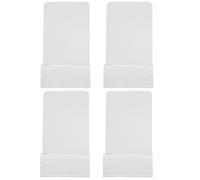 MUSISALY Supporto Notturno Cellulare Trasparente e in Acrilico Pezzi 4 Portacellulare Compatto ed Elegante Guardare Film e Uso Scrivania