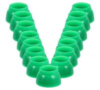 MUSISALY Tappi per Dadi in Plastica M10 50 Pezzi, Coperture Protettive per Bulloni da Parco Giochi, Bordi Lisci per Sicurezza Ragazzo Ragazza, Resistenti UV e Impermeabili,