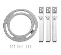 MUSISALY Treppiede da Laboratorio in Alluminio Pressofuso Supporto per Lampada ad Alcool per Riscaldamento e Didattica Chimica in Laboratorio