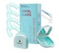 Musivon Bite Bruxismo Notturno, 4 Pezzi Professional Byte Bruxismo, Reutilizable Bite Antirussamento Dentale per Noche Previene el Bruxismo y Mejora el Sueño (2S+2L)