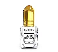 Musk Brown 5ml Profumo Fragranza - El Nabil Misk Muschio Moschetto Olio Profumato per UOMO & DONNA