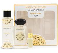 Musk Collection - Set regalo Tahara vaniglia - 3 pezzi Gulf Orchid | Eau de Parfum, Body Mist & Olio concentrato | Lussuoso
