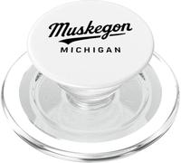 Muskegon Michigan 231 Lakeshore Grand Haven Norton Shores PopSockets PopGrip per MagSafe