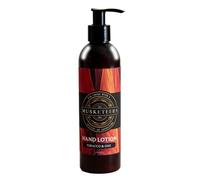 Musketeers - Crema mani idratante per uso quotidiano per uomini e donne - Arricchita con olio di mandorle dolci - Lozione nutriente e idratante - Fragranza tabacco cubano e quercia - 250ml