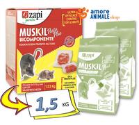 MUSKIL Next Pasta Fluo 150 gr / Pasta Plus 1,5 kg - Topicida in esche da 15 gr.