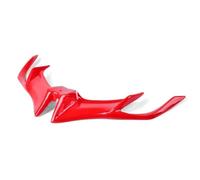 Muso ruota anteriore sotto lo spoiler Moto Sport Downforce Nudo Spoiler Anteriori Aerodinamico Ala Deflettore Per Pulsar RS 200 RS200(rosso)