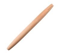 Muso Wood Mattarello in legno francese per la cottura, in legno di faggio, conico, per fondente, torte, crosta, biscotti, pasticceria (francese 40 cm)