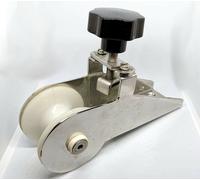 Musone con pomolo di fermo catena in acciaio inox nautinox