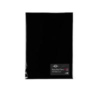 Musou - Fogli campioni di tessuto ultra assorbente per la luce, formato A4, 210 x 297 mm, VL IR Flock Kiwami, materiale più nero del mondo, 99,905% (Musou nero, ignifugo)