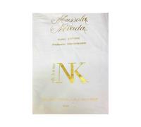 Mussola Nevada NK bianco puro cotone pettinato mercerizzato percalle per lenzuol