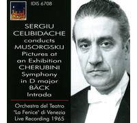 MUSSORGSKY / CHERUBINI / BACH Sergiu Celibidache Conducts Musorgskij (CD)