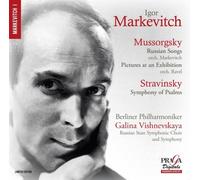 Mussorgsky: Russian Songs, Pictures at an Exhibition, Stravinsky: Symphony of Psalms by Galina Vishnevskaia