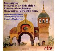 Modest Mussorgsk Mussorgsky: Pictures at an Exhibition/Stravinsky: Petrushk (CD)