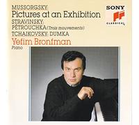 Mussorgsky/Stravinsky/Tchaikovsky - Pictures at.., (Petrushka, Dumka, Bronfman)