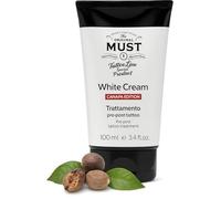 MUST - Crema tatuaggi Alla Canapa Per Trattamento Cura E Guarigione Post Tattoo Lenitiva ed Idratante Dona Sollievo E Rigenera La Pelle Non Macchia Made in Italy 100 ml