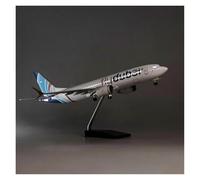 Must-Have per i Collezionisti 1/85 per 737MAX B737 Max Fly Dubai W Luce e Ruota Modello di Aereo in Resina statica Serie Decorativa Kit di Costruzione di Modelli (con Luce)