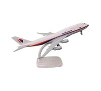 Must-Have per i Collezionisti Aereo in Metallo pressofuso da 20 cm per la Malesia Boeing B747 1/200 Decorazione da Tavolo Artigianale Modello di aeroplani per Raccolta ed Esposizione