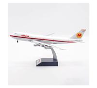 Must-Have per i Collezionisti Modellino di Aerei in Piccola Scala Modello di Aereo in Lega pressofusa in Scala 1.200 per Iberia Boeing B747-200 EC-BRQ Collezione Kit di Costruzione di Modelli con