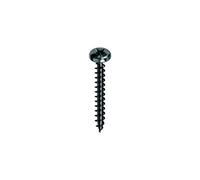 Mustad 1204631 Vite Panel-Vit Nera Testa Cilindrica, mm: 4.0 x 25, 500 Pezzi