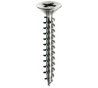 Mustad: 200 Viti Panelvit®Acciaio Inox, Testa Svasata Piana, 3.5x20 mm, passivate,Lubrificate Lubex®