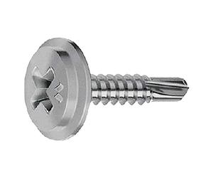 Mustad 36954 Vite Drillex Zincata Ffll Testa Piana, mm: 4.2 x 32, 500 Pezzi