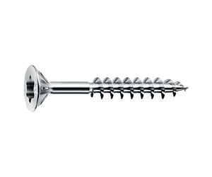Mustad 96669 Vite Panel-Vit "Parzialmente Filettata" Chromiting Tx, mm: 6.0 x 200, 100 Pezzi