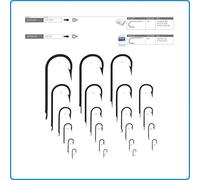 Mustad AMI da PALAMITO 2315DT N14 100PZ Pesca Palangaro SARAGAIA da SARAGO ORATA