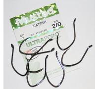 Mustad, confezione da 7 ami per pesca del pesce gatto (2/0)
