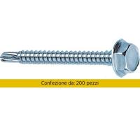 Mustad Drillex T.E.con Collare K8 Autoperforante 5,5x19 Pz 200 DXADKR550190B8C