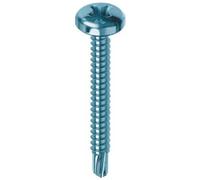 Mustad - Vite Autoperforante Zincatura Bianca Tc 4,8x50 E-100 Bulloneria-viteria