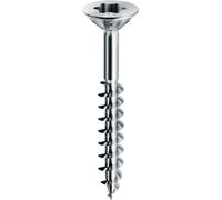 Mustad: 500 Viti Panelvit®PF, Testa Svasata Piana, 3.5x50 mm, Zincate Chromiting®,Lubrificate Lubex®