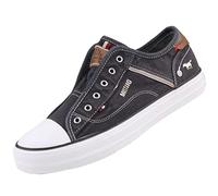 MUSTANG 1099-302-259 Womens Lace-Up Flats, Numero:37 EU, Colore:Grigio