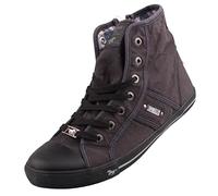 Mustang 1099-502-259, Sneaker a Collo Alto Donna, Grigio (Graphit 259), 40 EU