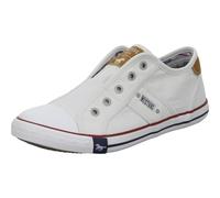 Mustang Sneakers 1099-401, Scarpe da Ginnastica Basse Donna, White White 1, 37 EU
