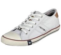 MUSTANG 1314-304-203 - Scarpe da Ginnastica Basse Donna, Avorio (Ice 203)