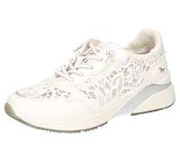 MUSTANG 1358-319, Scarpe Basse con Lacci Donna, Bianco, 38 EU